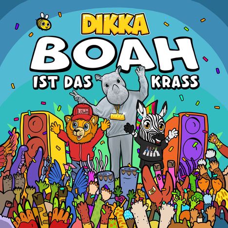 Dikka: BOAH ist das krass (Neue Version), CD