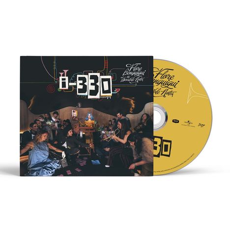 Text: "H330", "Flore Benguigui with the seaside notes". Eine Gruppe von Musikern in lebendiger Atmosphäre.