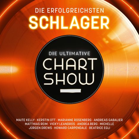 Die ultimative Chartshow: Schlager, 3 CDs