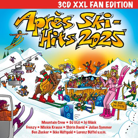 Apres Ski Hits 2025 (XXL Fan Edition), 3 CDs