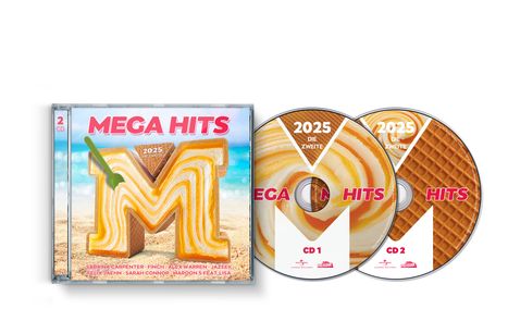 MegaHits 2025 - Die Zweite, 2 CDs