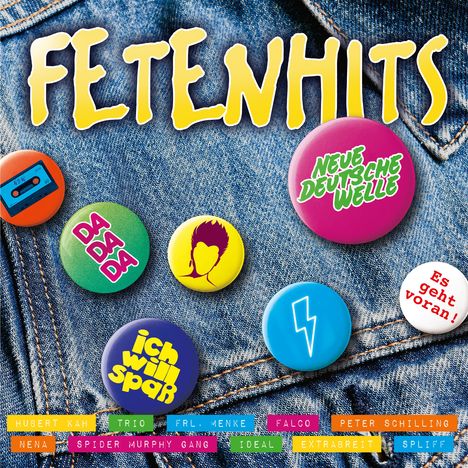 Fetenhits - NDW Neue Deutsche Welle, 3 CDs