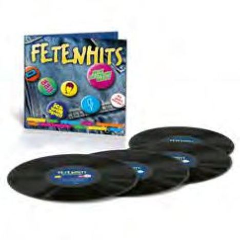 Fetenhits - NDW Neue Deutsche Welle, 4 LPs