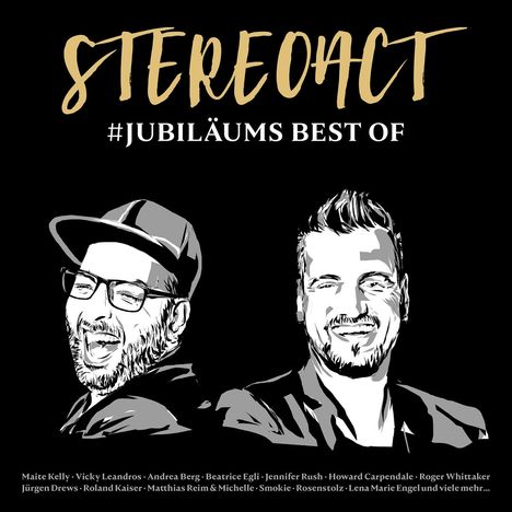 Stereoact: #Jubiläums-Best Of, 4 CDs