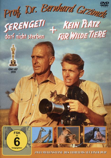 Serengeti darf nicht sterben / Kein Platz für wilde Tiere, DVD