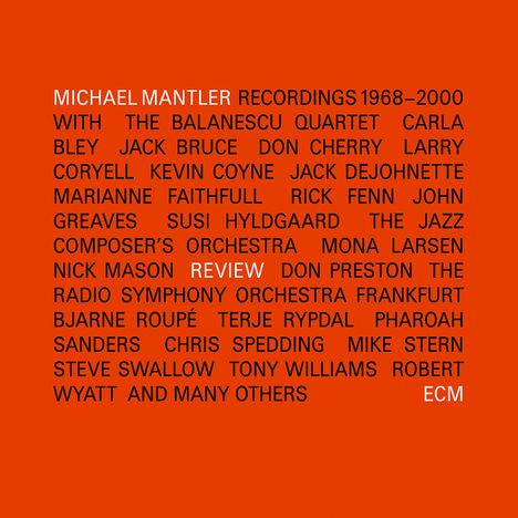 Michael Mantler (geb. 1943): Review, CD