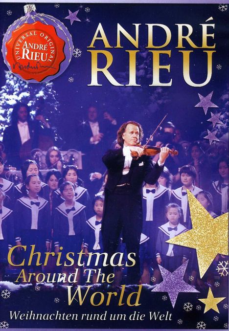 André Rieu (geb. 1949): Weihnachten rund um die Welt, DVD