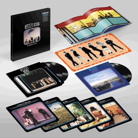 Pulp: Different Class (30th Anniversary Edition) (remastered) (Limited Super Deluxe Edition), 4 LPs