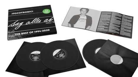 Tocotronic: Sag alles ab: The Best Of 1994 - 2020 (180g) (Limited Edition), 3 LPs