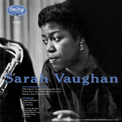 Sarah Vaughan (Acoustic Sounds) (180g), LP