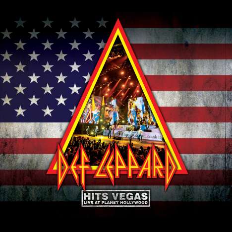 Def Leppard: Hits Vegas: Live At Planet Hollywood (Limited Edition) (Transparent Blue Vinyl), 3 LPs