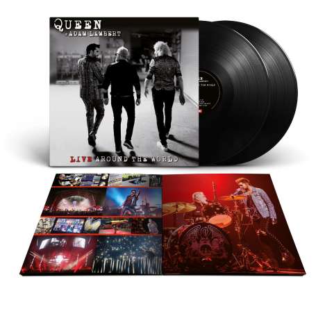 Queen &amp; Adam Lambert: Live Around The World (180g) (Half Speed Mastering), 2 LPs