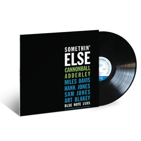 Cannonball Adderley (1928-1975): Somethin' Else (180g), LP