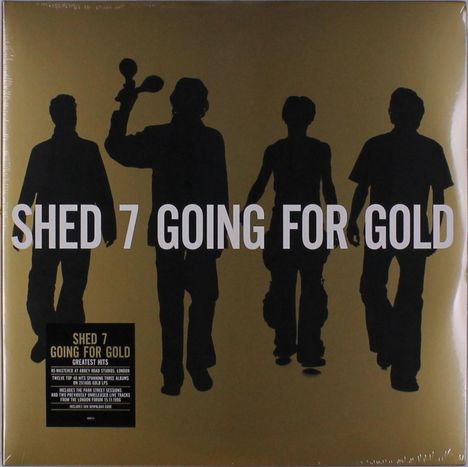 Shed Seven: Going For Gold - Greatest Hits (remastered) (180g) (Limited Edition) (Gold Vinyl), 2 LPs