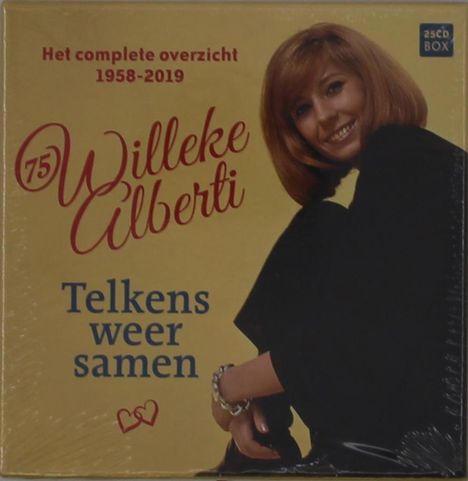 Willeke Alberti: Telkens Weer Samen: Het Complete Overzicht 1958 - 2019, 25 CDs