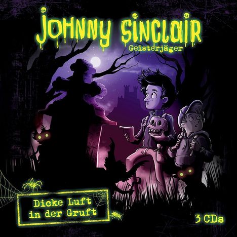 Sabine Städing: Johnny Sinclair - Dicke Luft in der Gruft (Teil 1-3), 3 CDs