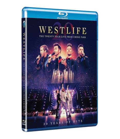 Westlife: The Twenty Tour: Live From Croke Park, Blu-ray Disc