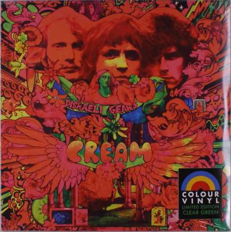 Cream: Disraeli Gears (Limited Edition) (Clear Green Vinyl), LP