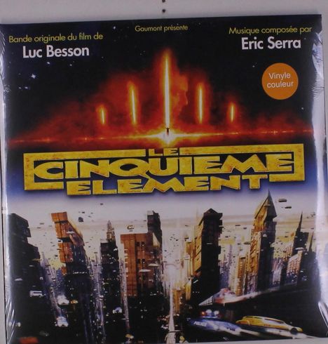 Eric Serra: Filmmusik: Le Cinquieme Element (Colored Vinyl), 2 LPs