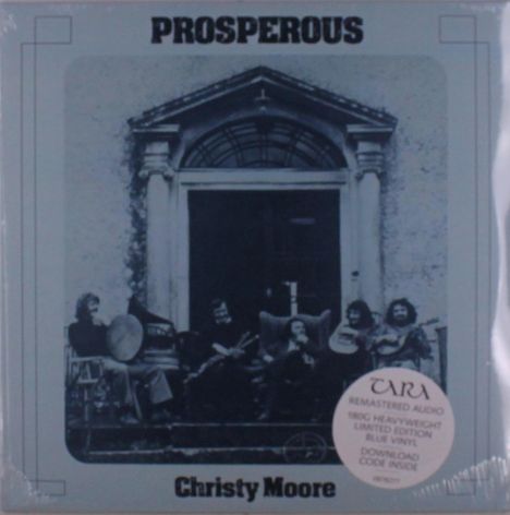 Christy Moore: Prosperous (remastered) (180g) (Limited Numbered Edition) (Blue Vinyl), LP