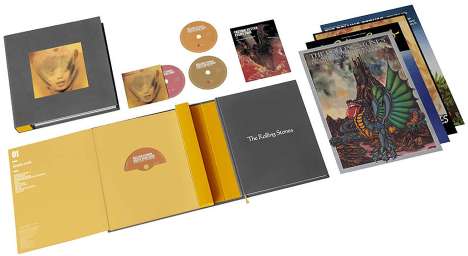 The Rolling Stones: Goats Head Soup (Super Deluxe Edition), 3 CDs, 1 Blu-ray Disc und 1 Buch