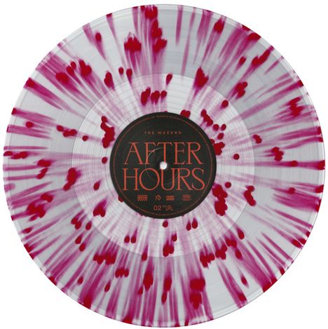 The Weeknd: After Hours (Clear & Blood Splatter Vinyl), 2 LPs