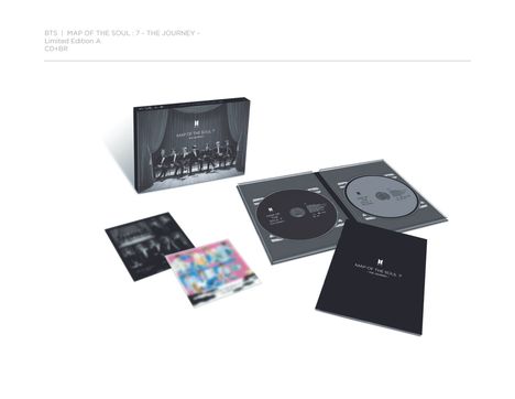 BTS (Bangtan Boys/Beyond The Scene): Map Of The Soul: 7 - The Journey (Limited Edition Version A), 1 CD und 1 Blu-ray Disc