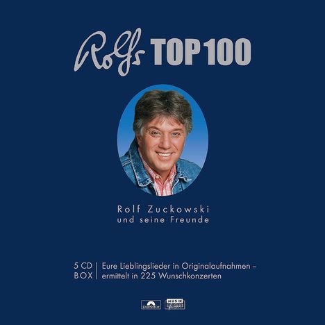 Rolf Zuckowski &amp; seine Freunde - Rolfs Top 100, 5 CDs