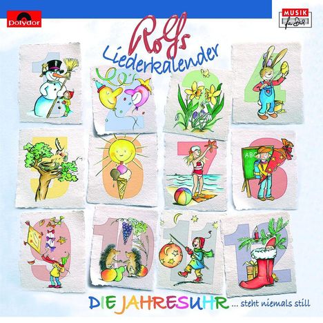 Die Jahresuhr - Rolfs klingender Liederkalender, CD