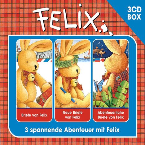 Felix Hörspielbox, 3 CDs
