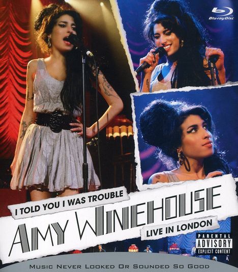 Amy Winehouse: I Told You I Was Trouble: Live In London 2007, Blu-ray Disc