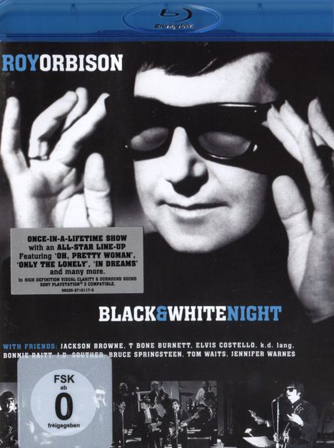 Roy Orbison: Black &amp; White Night, Blu-ray Disc