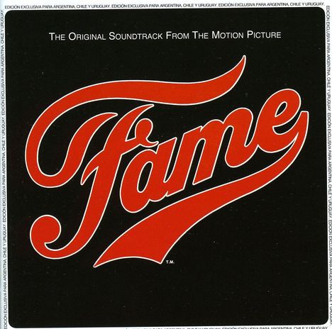 Filmmusik: Fame, CD