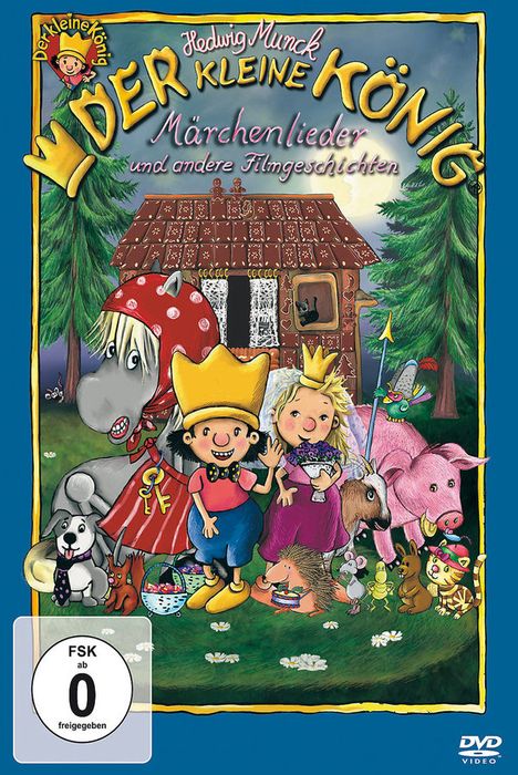 Der kleine König: Märchenlieder und andere Filme, DVD