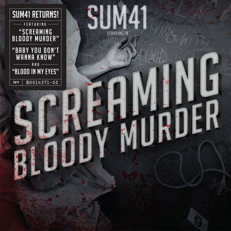 Sum 41: Screaming Bloody Murder, CD