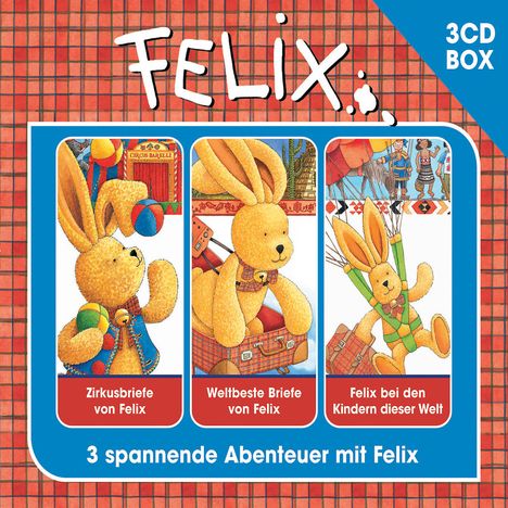 Annette Langen: Felix Hörspielbox 2, 3 CDs