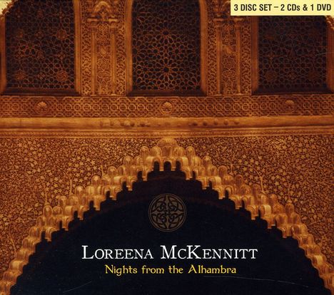 Loreena McKennitt: Nights From The Alhambra, 2 CDs und 1 DVD