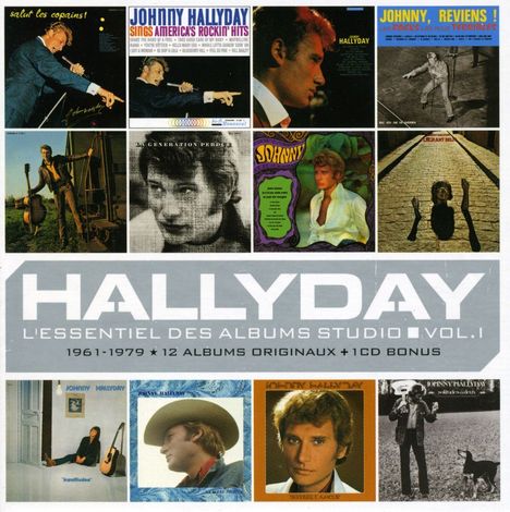Johnny Hallyday: L'Essentiel Des Albums Studio, 13 CDs