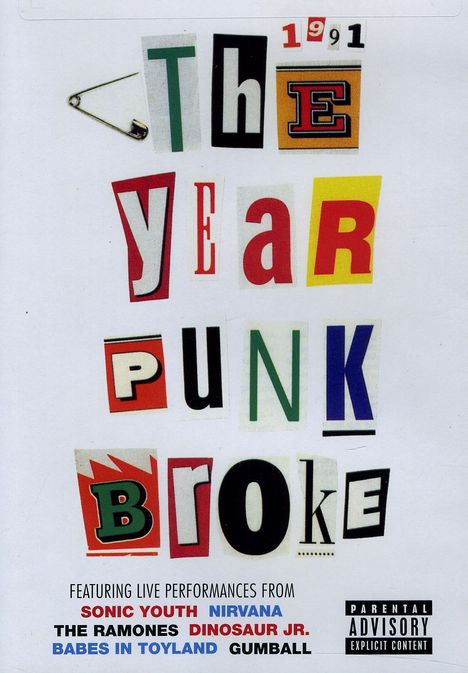 Sonic Youth: 1991: The Year Punk Broke, DVD