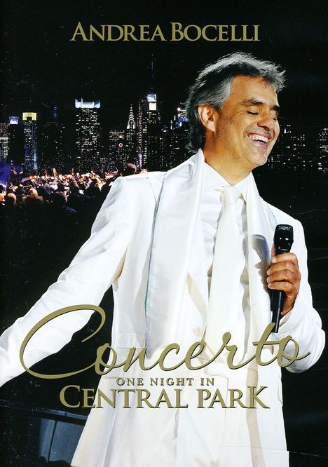 Andrea Bocelli - One Night In Central Park, DVD