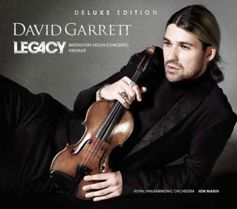 David Garrett - Legacy (Deluxe-Edition mit DVD), 1 CD und 1 DVD