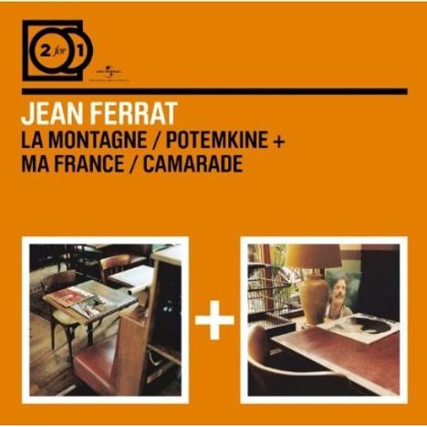 Jean Ferrat (1930-2010): La Montagne/Potemkine+Ma France/Camarade, 2 CDs
