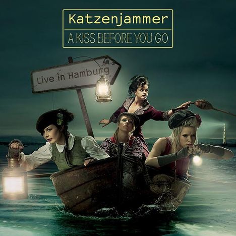 Katzenjammer: A Kiss Before You Go: Live In Hamburg 2011 (CD + DVD), 1 CD und 1 DVD