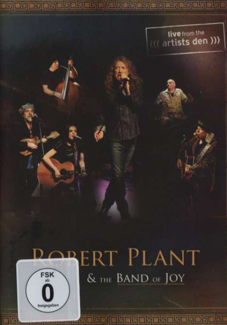 Robert Plant: Live From The Artists Den, DVD