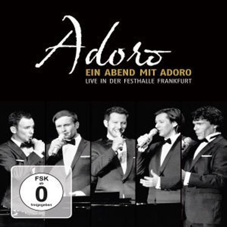 Adoro: Ein Abend mit Adoro: Live in der Festhalle Frankfurt (Blu-ray + CD), 1 Blu-ray Disc und 1 CD