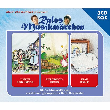 Hänsel Und Gretel,Der Froschkönig,Frau Holle, 3 CDs