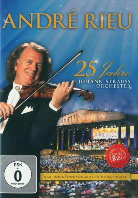 André Rieu (geb. 1949): 25 Jahre Johann Strauss Orchester, DVD