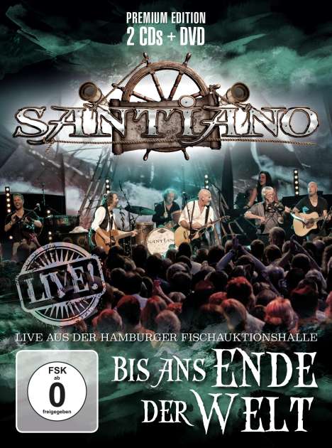 Santiano: Bis ans Ende der Welt: Live! (Premium Edition) (2CD + DVD), 2 CDs und 1 DVD