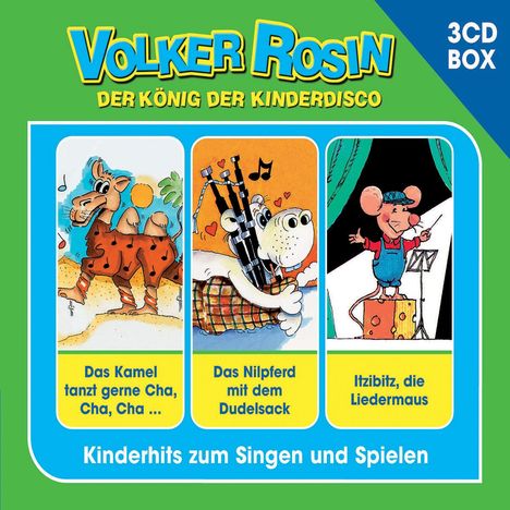 Volker Rosin: Liederbox Vol. 1, 3 CDs
