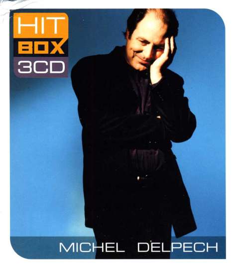 Michel Delpech: Hit Box, 3 CDs